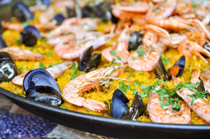 Spanish Paella Food