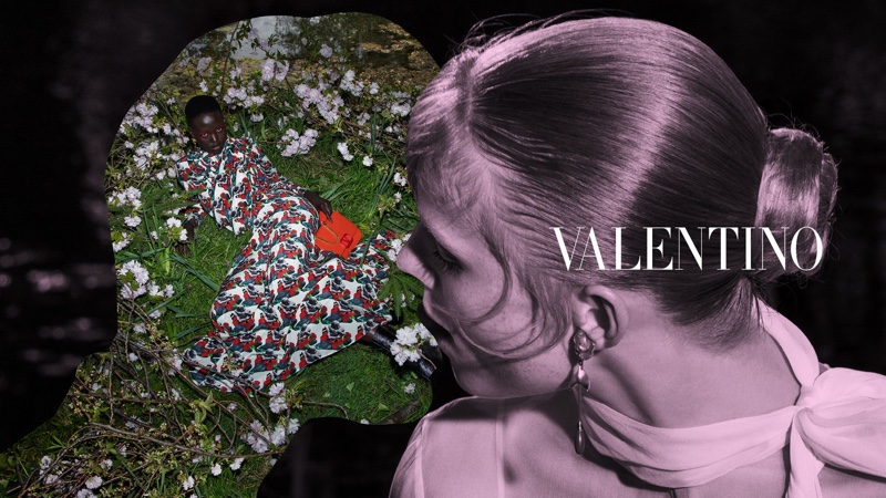 Adut Akech fronts Valentino fall-winter 2019 campaign