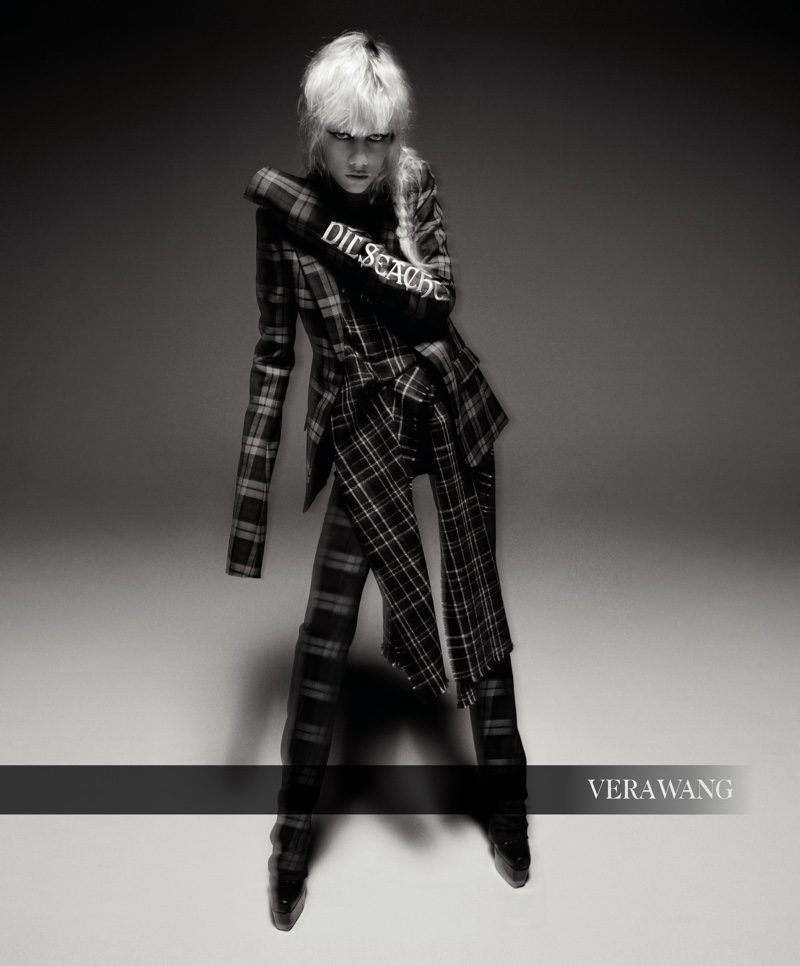 Marjan Jonkman stars in Vera Wang fall-winter 2019 campaign