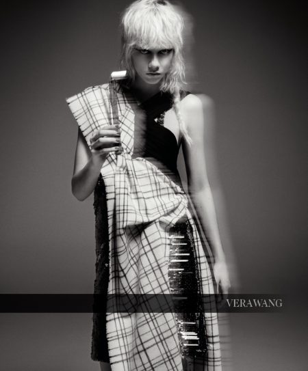 Marjan Jonkman Rocks Vera Wang Fall 2019 Campaign Inez & Vinoodh photograph Vera Wang fall-winter 2019 campaign