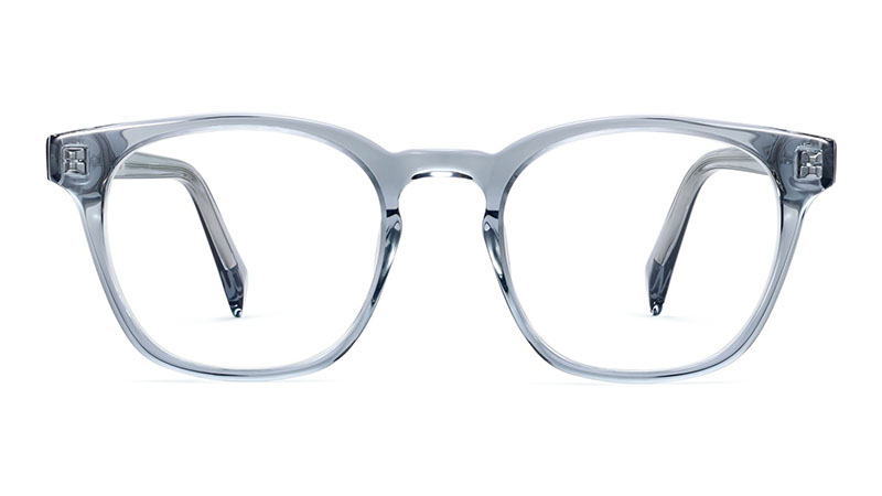 Warby Parker Felix Glasses in Pacific Crystal $95