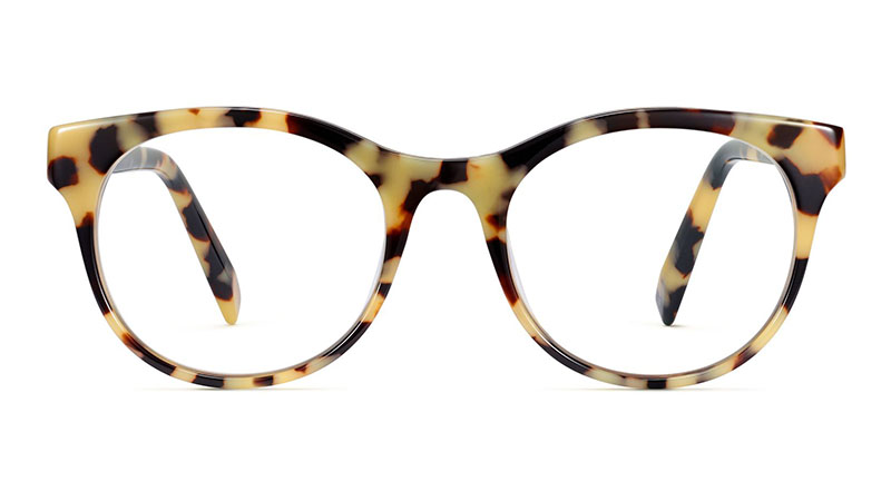 Warby Parker Remy Glasses in Marzipan Tortoise $95