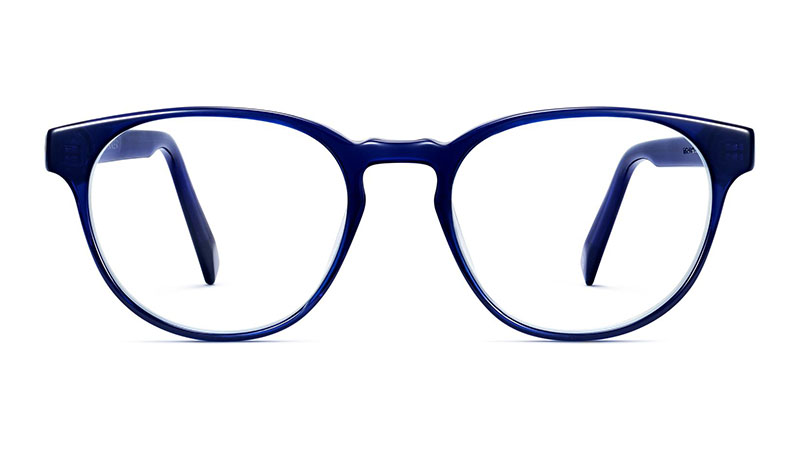 Warby Parker Whalen Glasses in Lapis Crystal $95