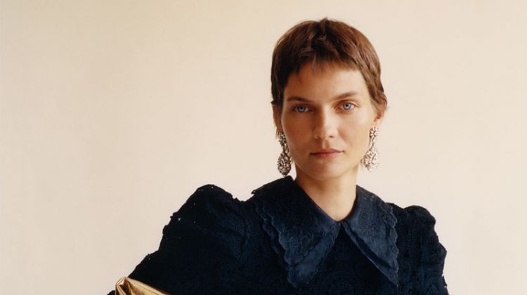 A Vision of Autumn: Karolin Wolter Models Knitwear Looks From Zara