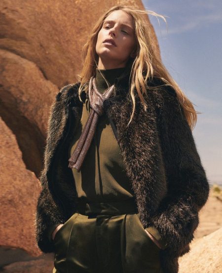 Abby Champion Wears Chic Autumn Looks for Harper's Bazaar Abby Champion Wears Chic Autumn Looks for Harper's Bazaar