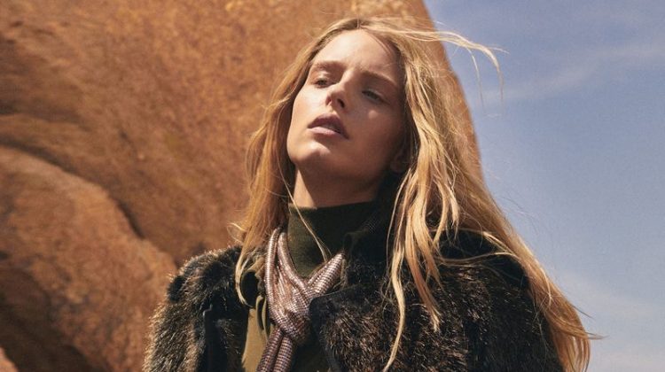 Abby Champion Wears Chic Autumn Looks for Harper’s Bazaar