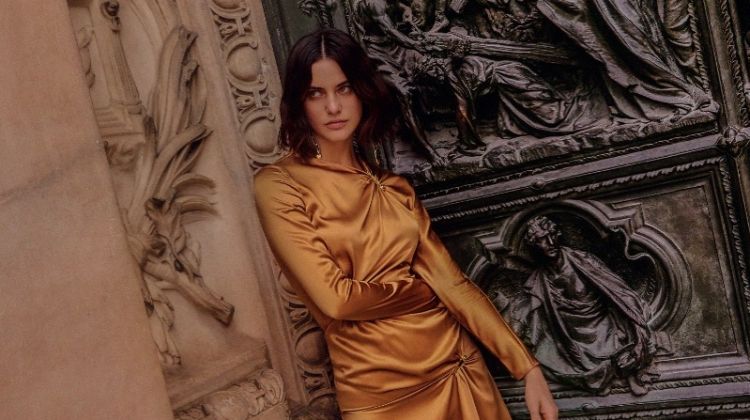 Alejandra Alonso Embraces Milan Fashion for ELLE Indonesia