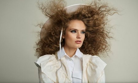 Anna Mila Guyenz Models Hair-Raising Looks for Harper's Bazaar Spain Anna Mila Guyenz Models Hair-Raising Looks for Harper's Bazaar Spain