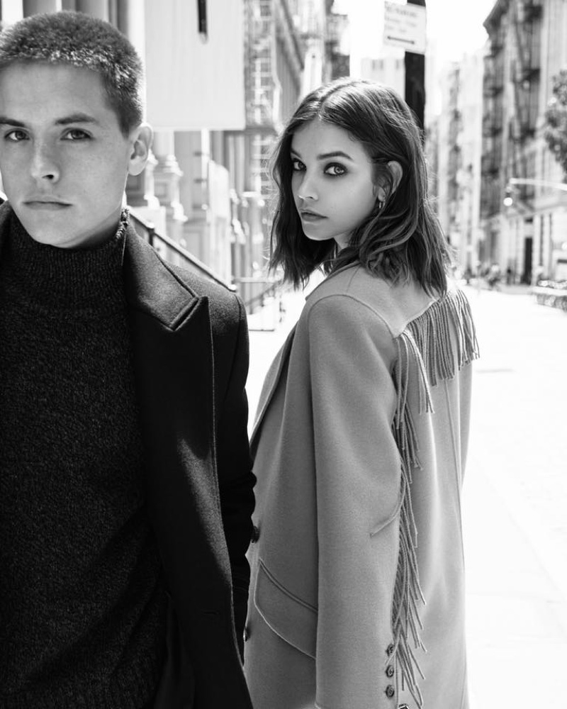 The Kooples enlist Barbara Palvin and Dylan Sprouse for fall-winter 2019 campaign