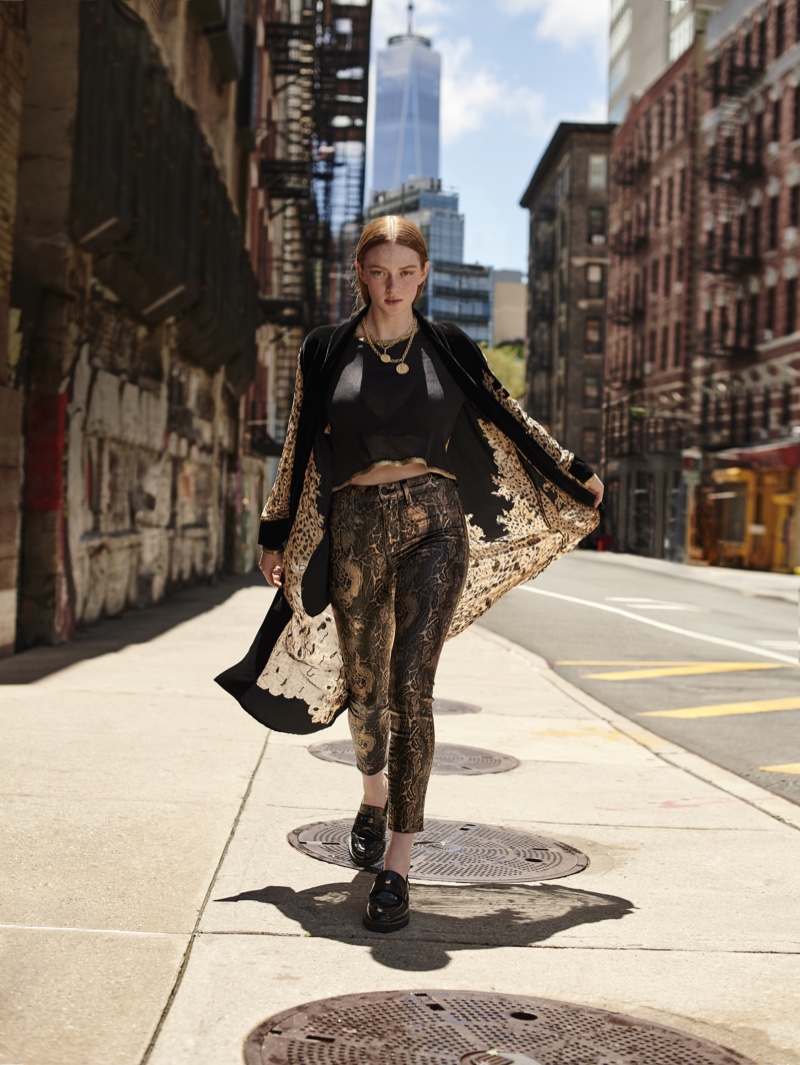Larsen Thompson stars in Bloomingdale's Mix Masters fall 2019 campaign