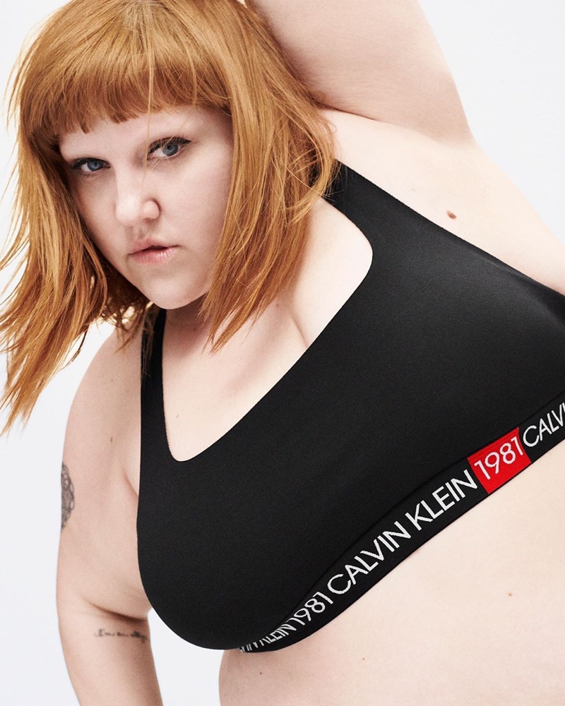 Beth Ditto stars in Calvin Klein Underwear fall-winter 2019 campaign