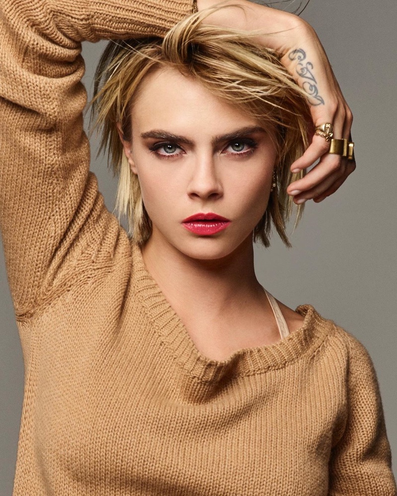 Cara Delevingne Dior Makeup Beauty Photos 2019