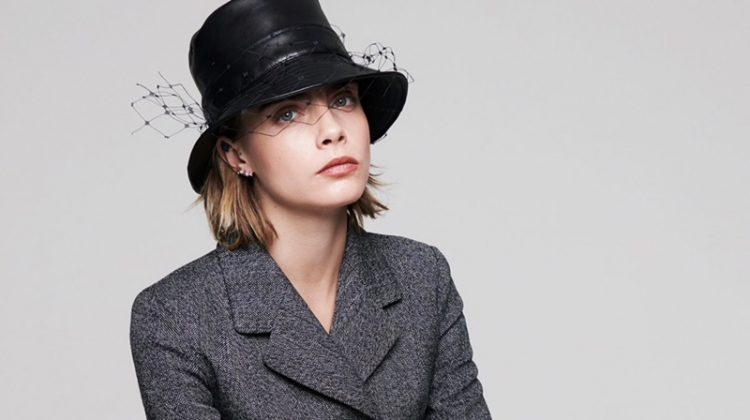 Cara Delevingne poses for Dior Magazine. Photo: Cara Delevingne