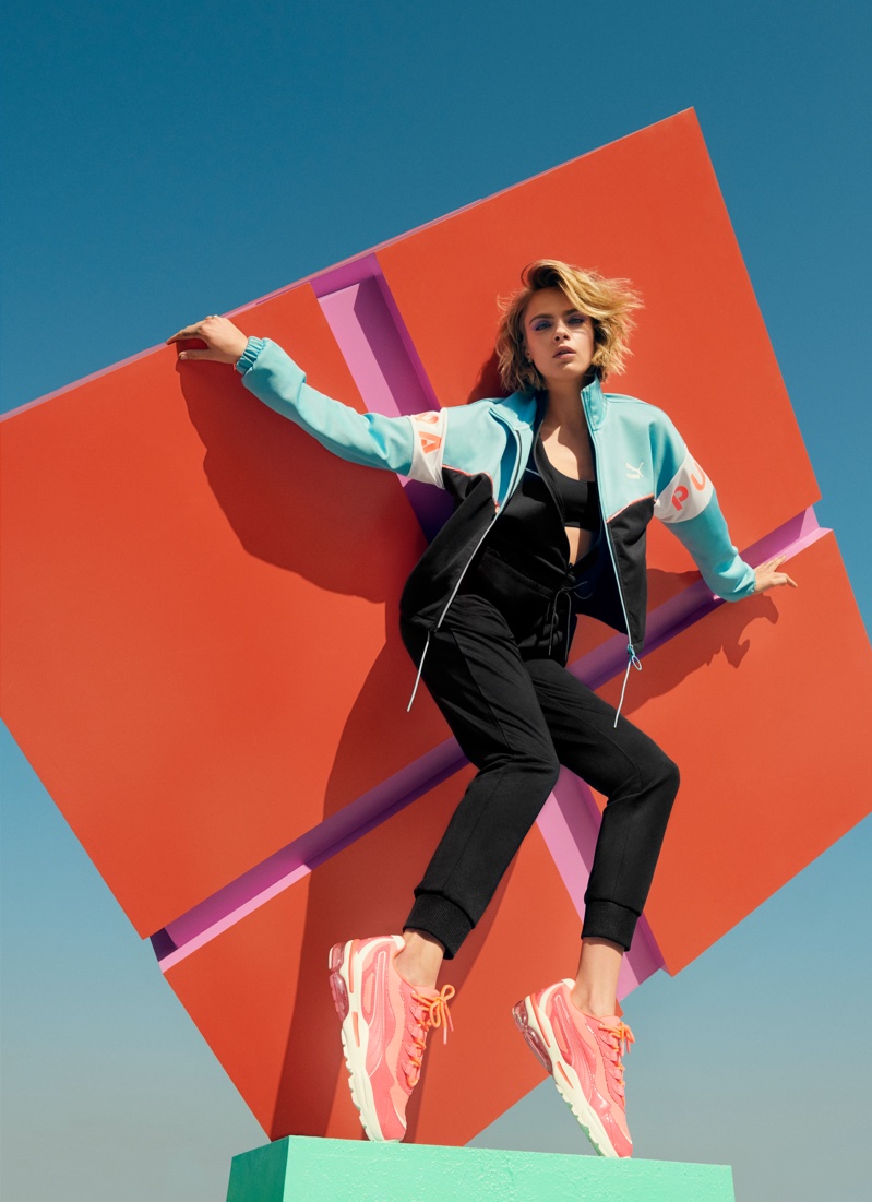 PUMA taps Cara Delevingne for Cell Stellar Neon campaign