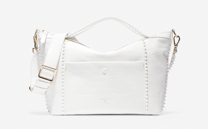 Cole Haan x Rodarte Soft Satchel in Optic White $358