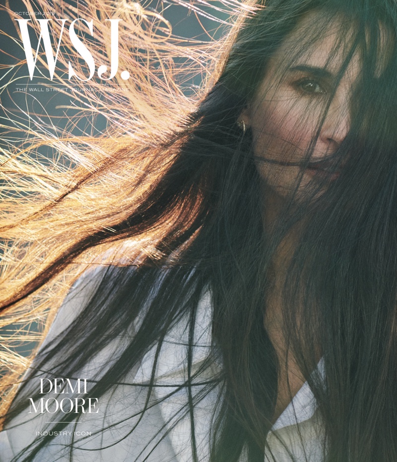 Demi Moore on WSJ. Magazine October 2019 Cover