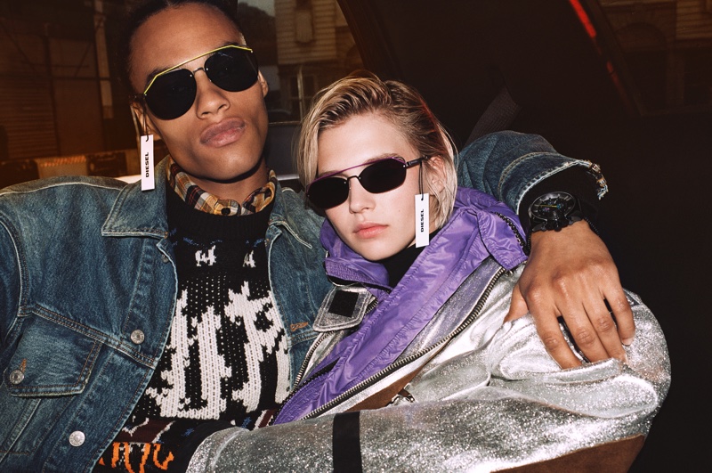 Diesel features sunglasses in fall-winter 2019 campaign