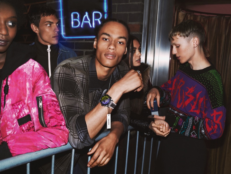 Diesel heads outside a club for fall-winter 2019 campaign