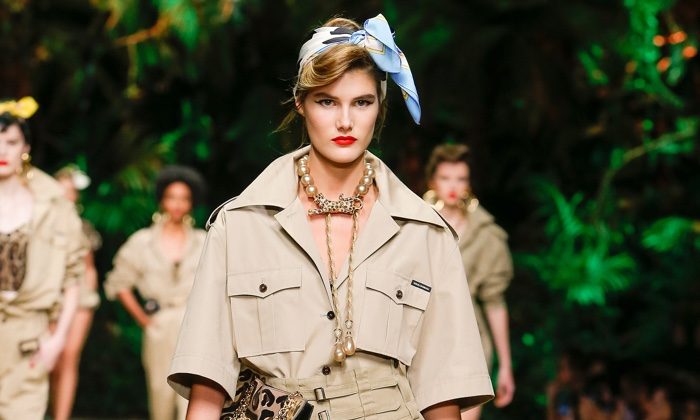 Dolce & Gabbana Goes Tropical for Spring 2020