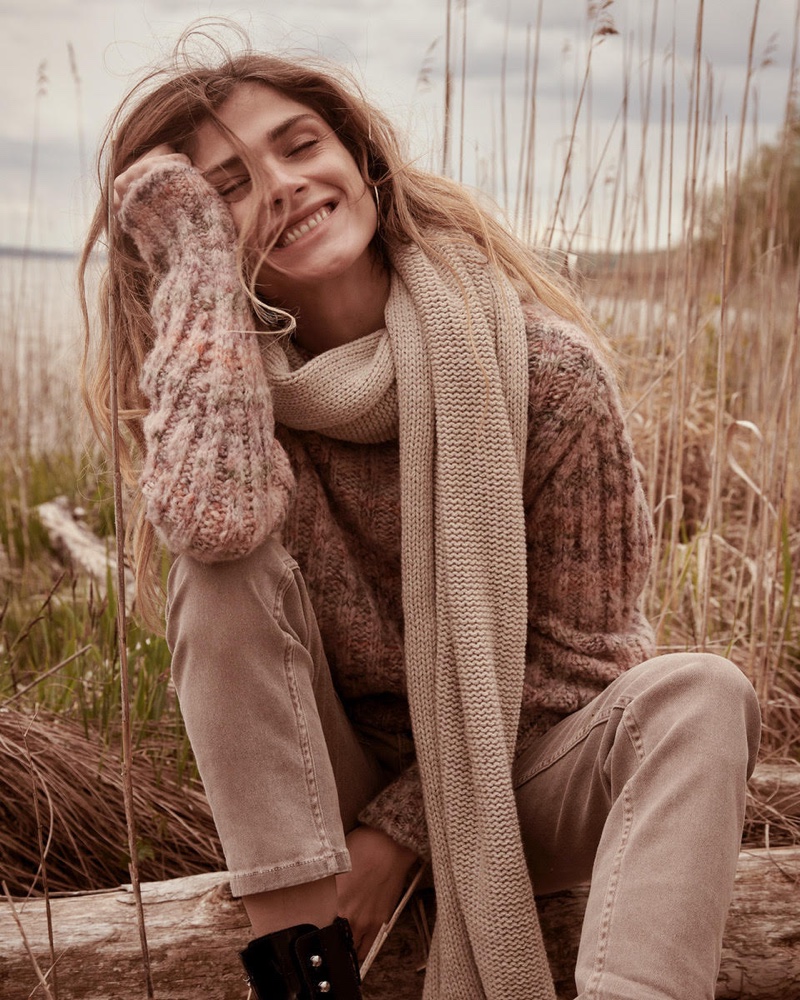 Oui focuses on knits for fall-winter 2019 campaign