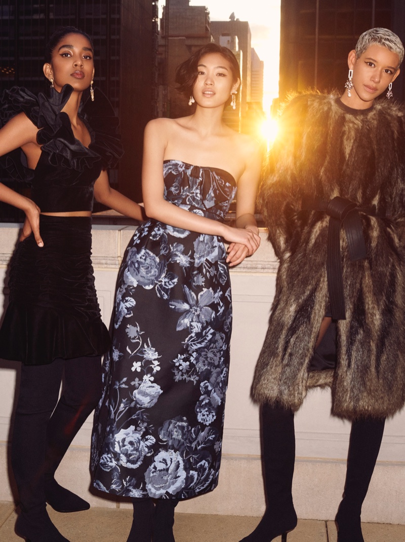 Naomi Janumala, Chiharu Okunugi and Dilone star in H&M Conscious Exclusive fall-winter 2019 campaign 