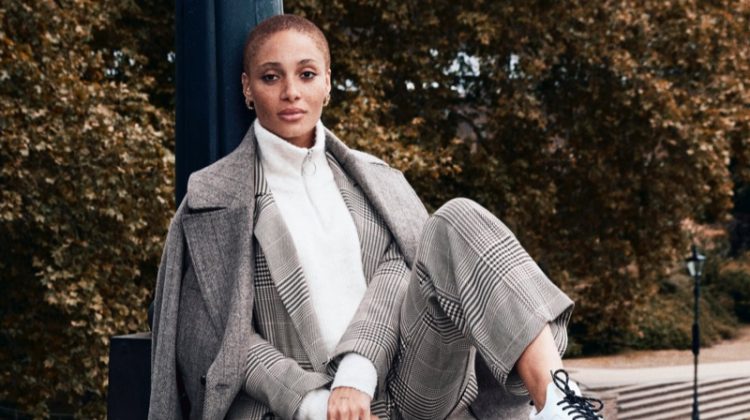 Model Adwoa Aboah fronts H&M Conscious fall-winter 2019 campaign