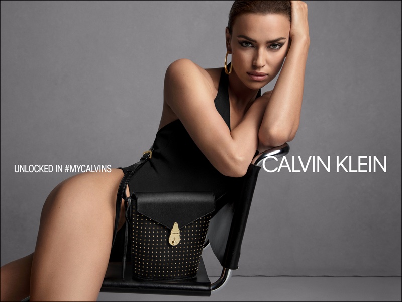 Calvin Klein taps Irina Shayk for fall 2019 handbags campaign
