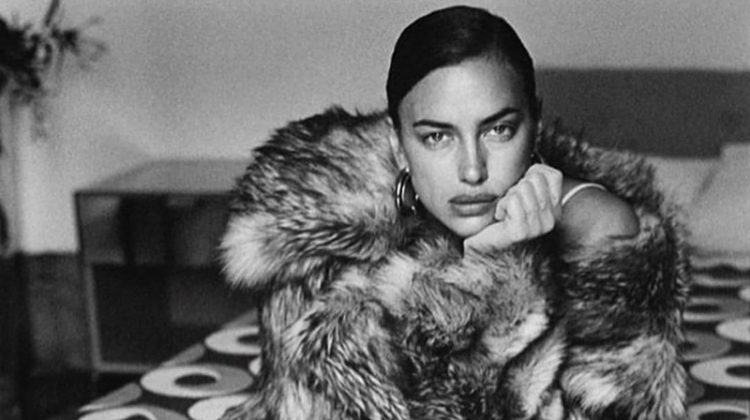 Irina Shayk Charms in Black & White for DSECTION. Magazine