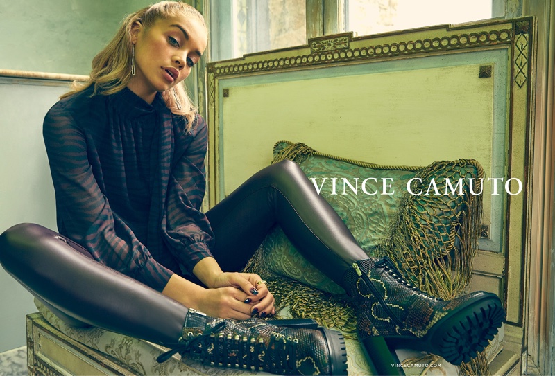 An image from Vince Camuto's fall 2019 advertising campaign