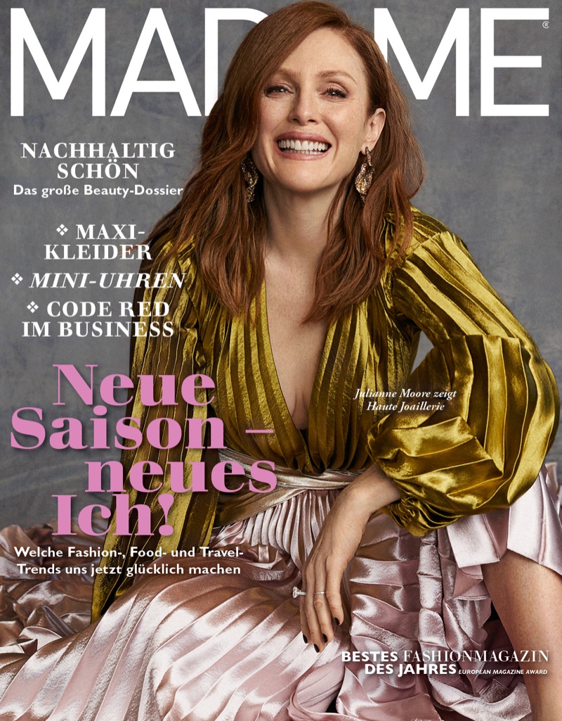 Julianne Moore on Madame Magazine September 2019 Cover