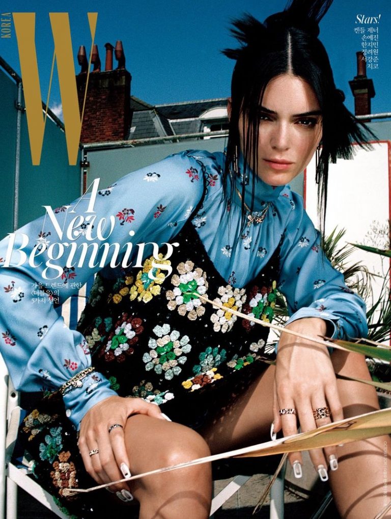 Kendall Jenner W Korea 2019 Cover Fashion Editorial