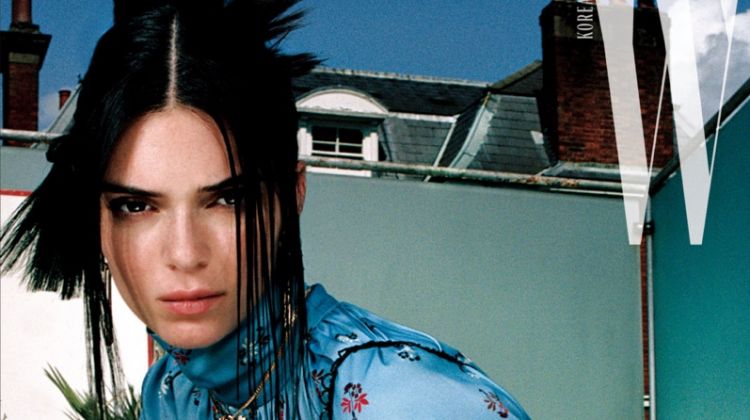 Kendall Jenner Poses in Standout Styles for W Korea