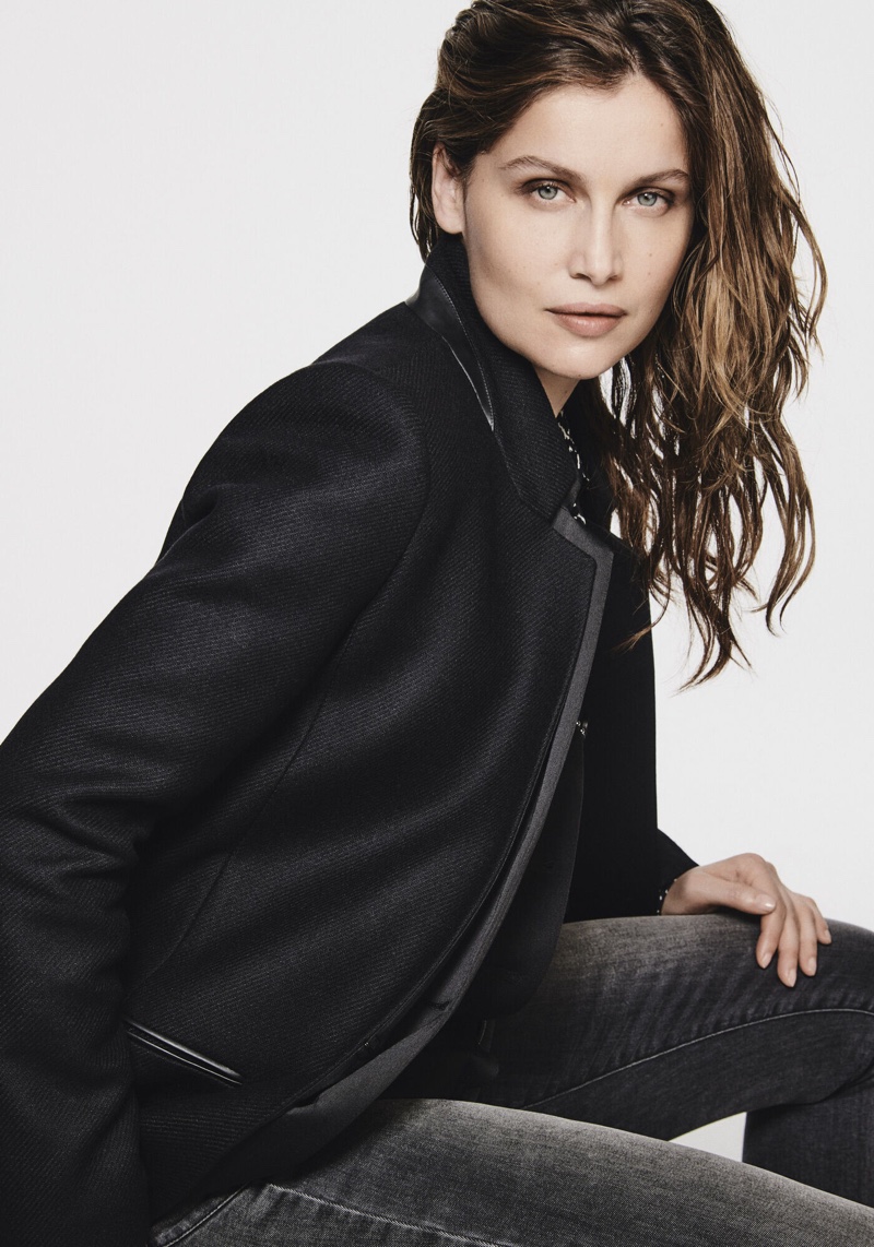 Laetitia Casta stars in Ikks fall-winter 2019 campaign