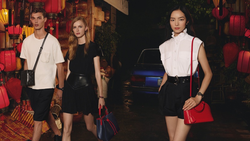 Kit Butler, Rianne van Rompaey and Fei Fei Sun front Louis Vuitton Spirit of Travel 2019 campaign