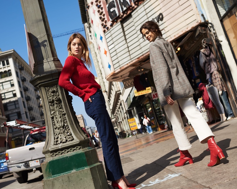 An image from Lucky Brand's fall 2019 advertising campaign