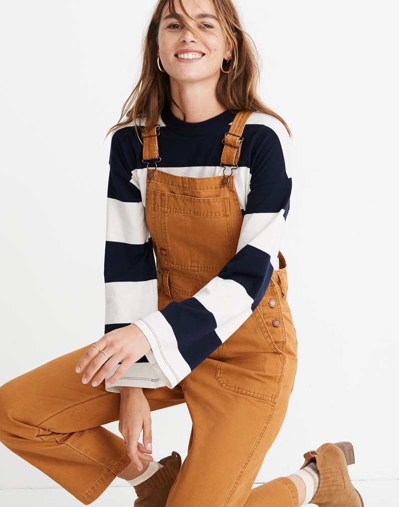 Madewell x Dickies Straight-Leg Overalls $148