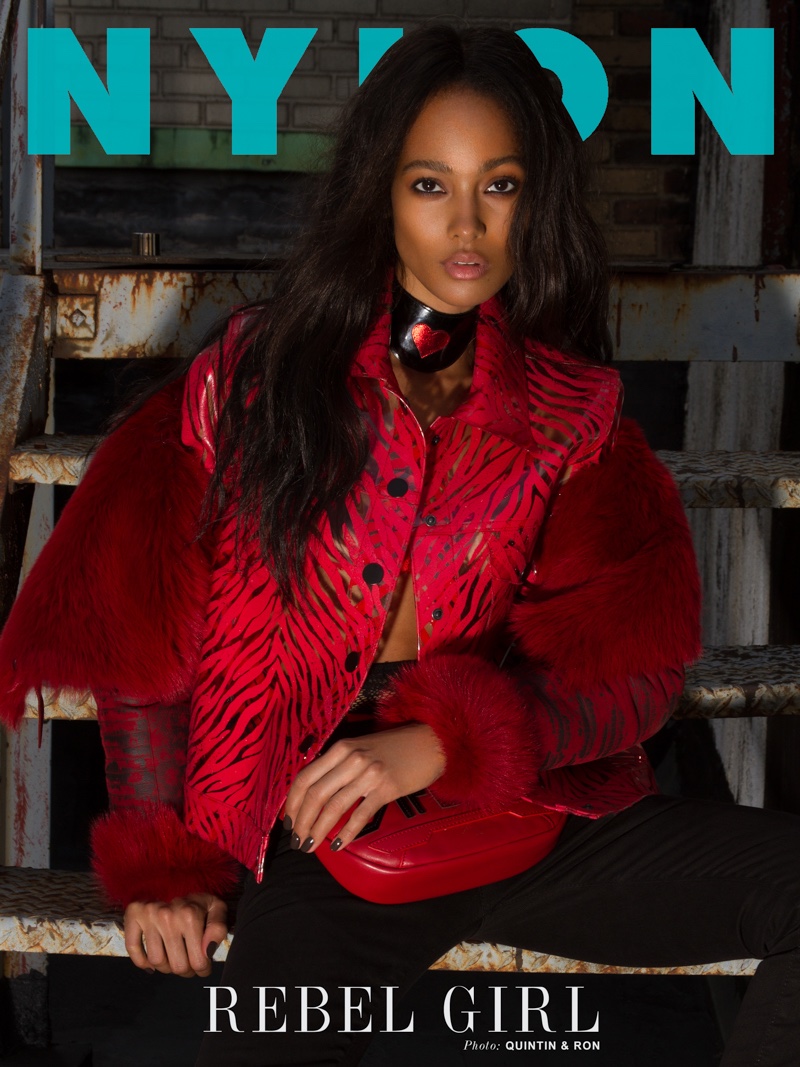 Melie Tiacoh Poses in Bold Styles for Nylon Español