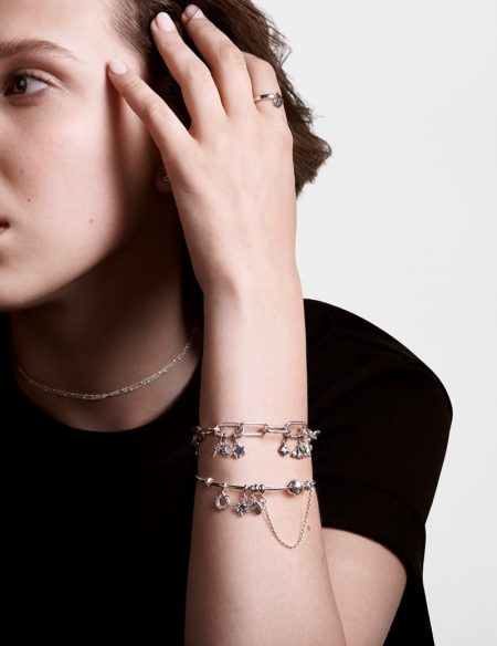 Millie Bobby Brown Shines in Pandora Me Jewelry Campaign