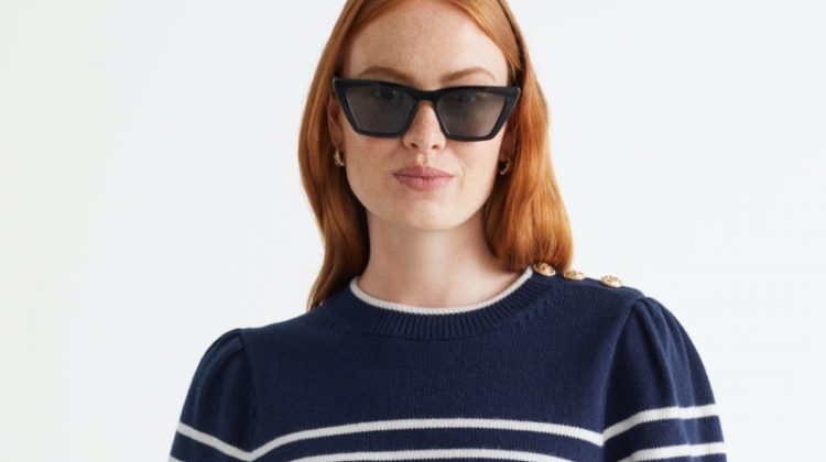 & Other Stories Sailor Stripe Sweater $99