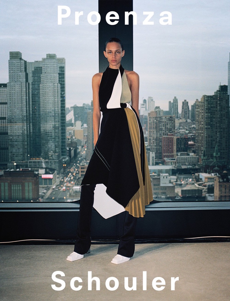 Binx Walton stars in Proenza Schouler fall-winter 2019 campaign