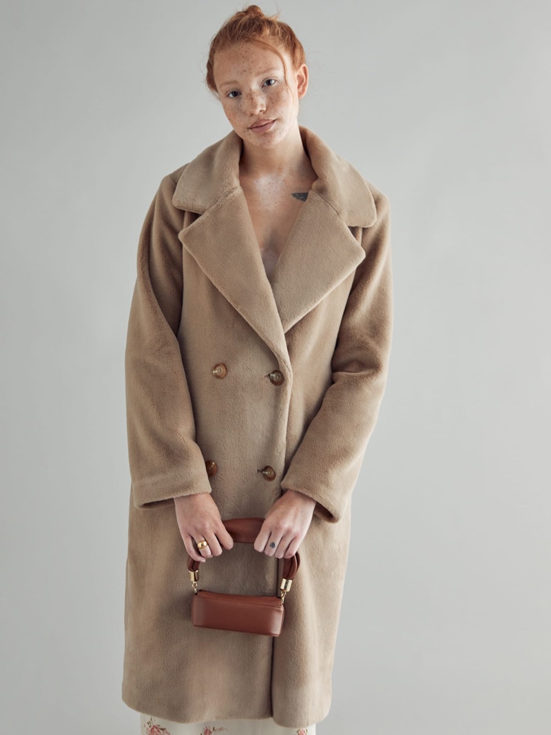 reformation wool coat