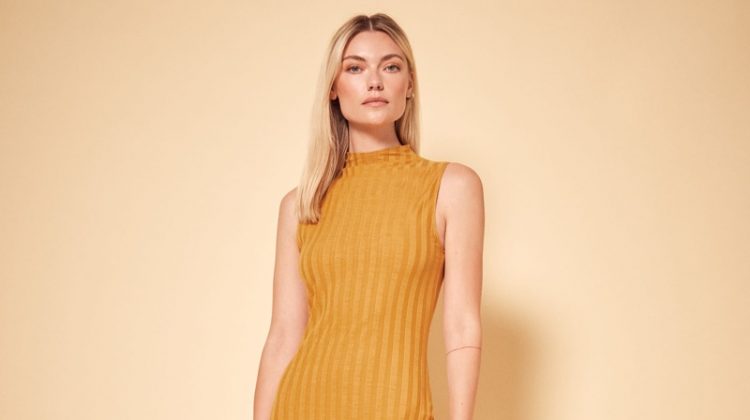 Just Landed: See Reformation's Autumn Arrivals Reformation Lynn Dress in Golden $118