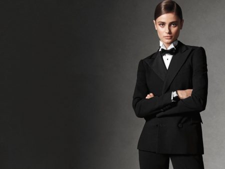 Taylor Hill Suits Up in Ralph Lauren Fall 2019 Campaign Taylor Hill stars in Ralph Lauren fall-winter 2019 campaign