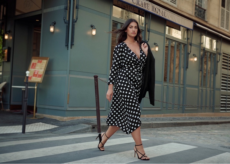 Lorena Duran stars in Violeta by Mango Les Rues de la Mode fall-winter 2019 lookbook