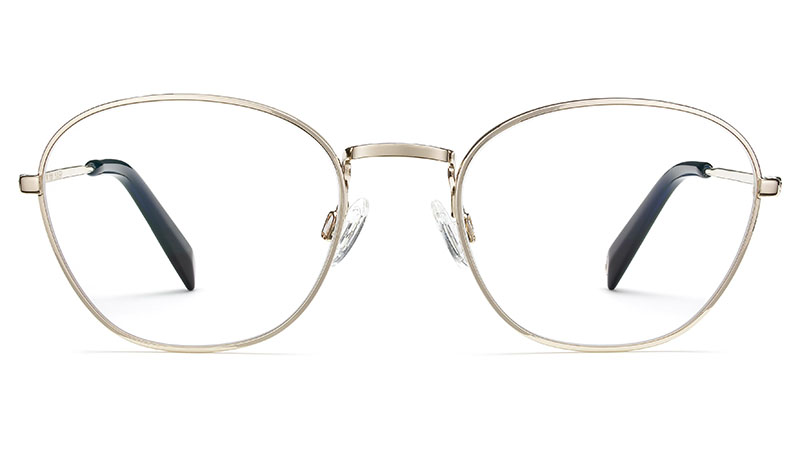 Warby Parker Colby Glasses in Polished Gold $195