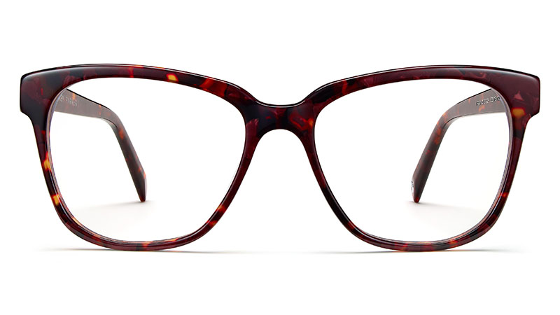 Warby Parker Francis Glasses in Fig Tortoise $95