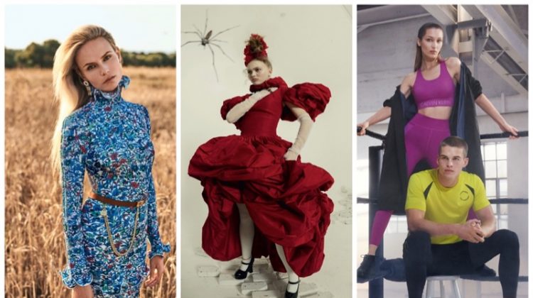 Week in Review | Natasha Poly’s New Cover, Bella Hadid for CK Performance, Lily-Rose Depp in W + More