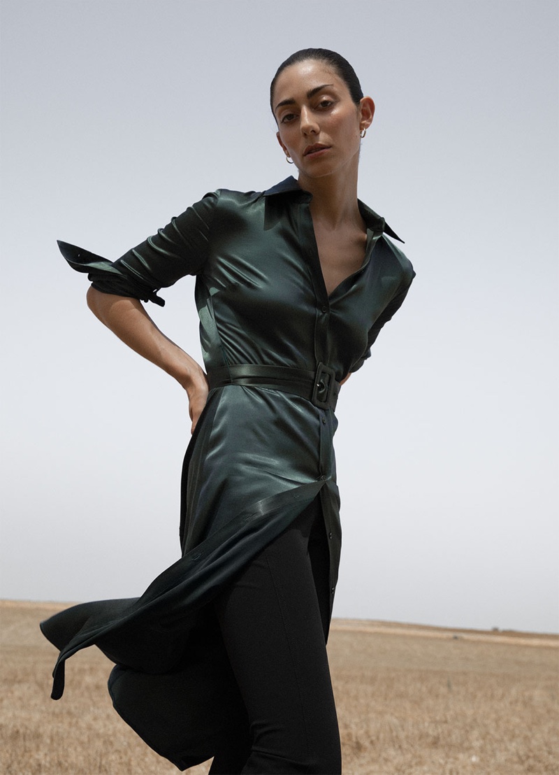 zara leather dress 2019