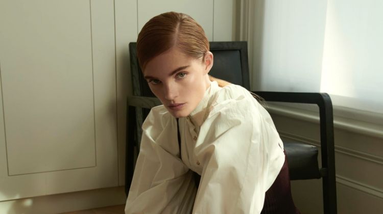 Alexina Graham Models Sleek Looks for Numero Russia
