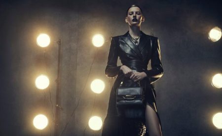 Amanda Murphy Poses in Sleek & Dark Looks for Vogue Greece Amanda Murphy Poses in Sleek & Dark Looks for Vogue Greece
